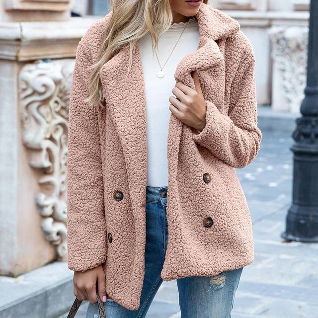 Anne | Elegant faux leather jacket