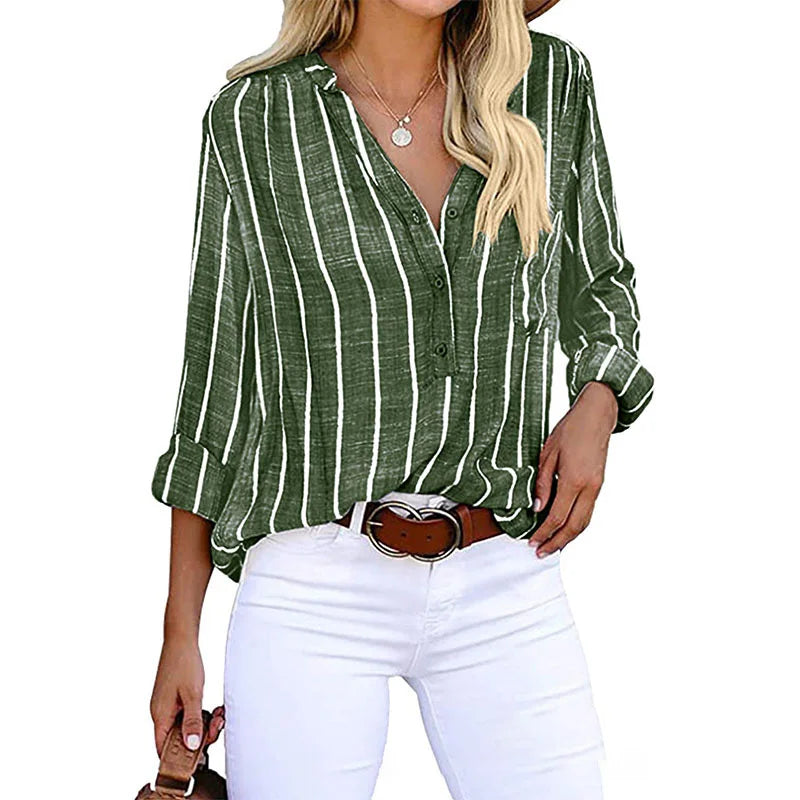 Buchholz® | Elegant Striped Blouse