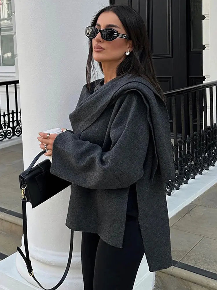 Ana® | Elegant scarf coat