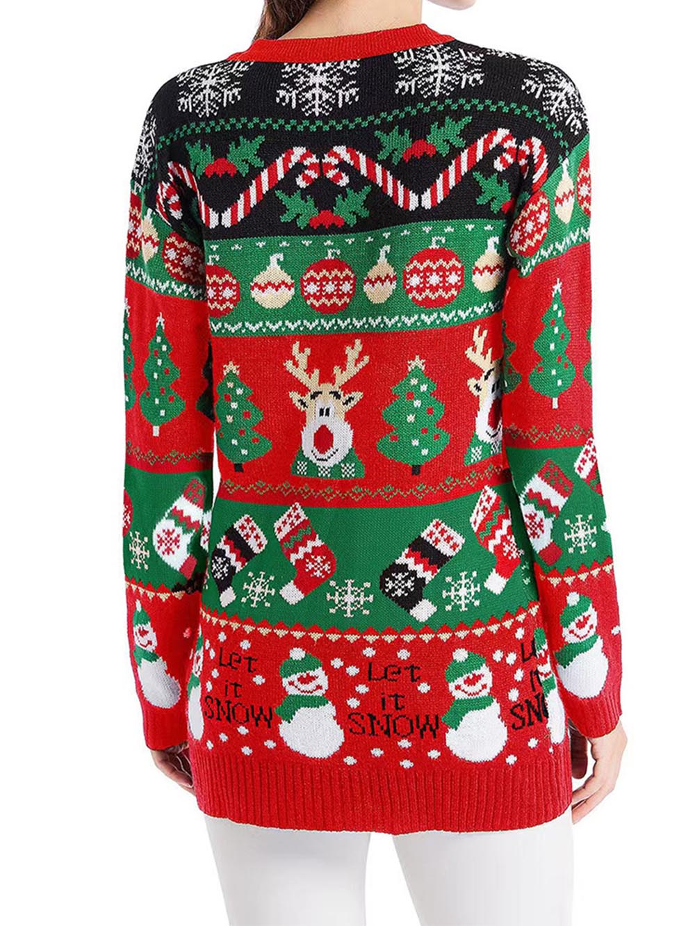 Diana | Christmas long sleeve cardigan