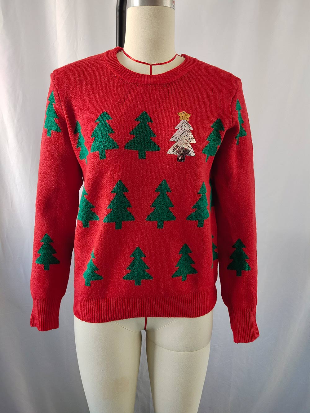 Esther | Christmas tree sweater for women.