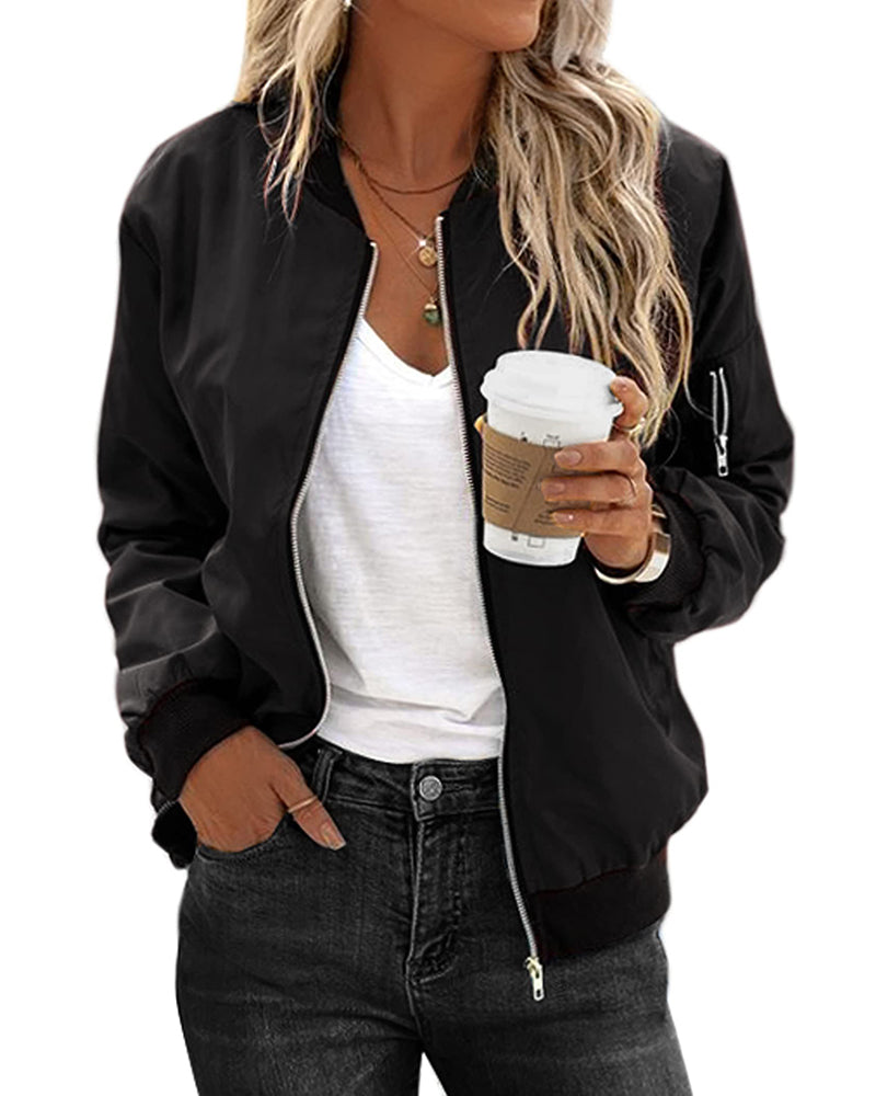 Adriana | Classic bomber jacket for women