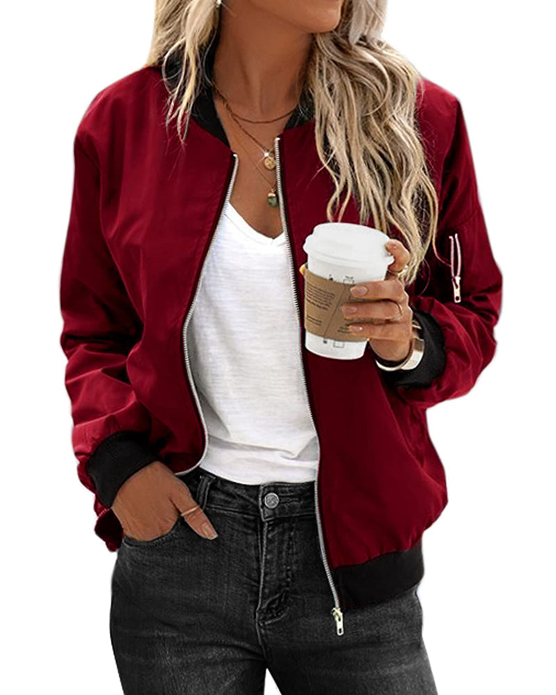Adriana | Classic bomber jacket for women