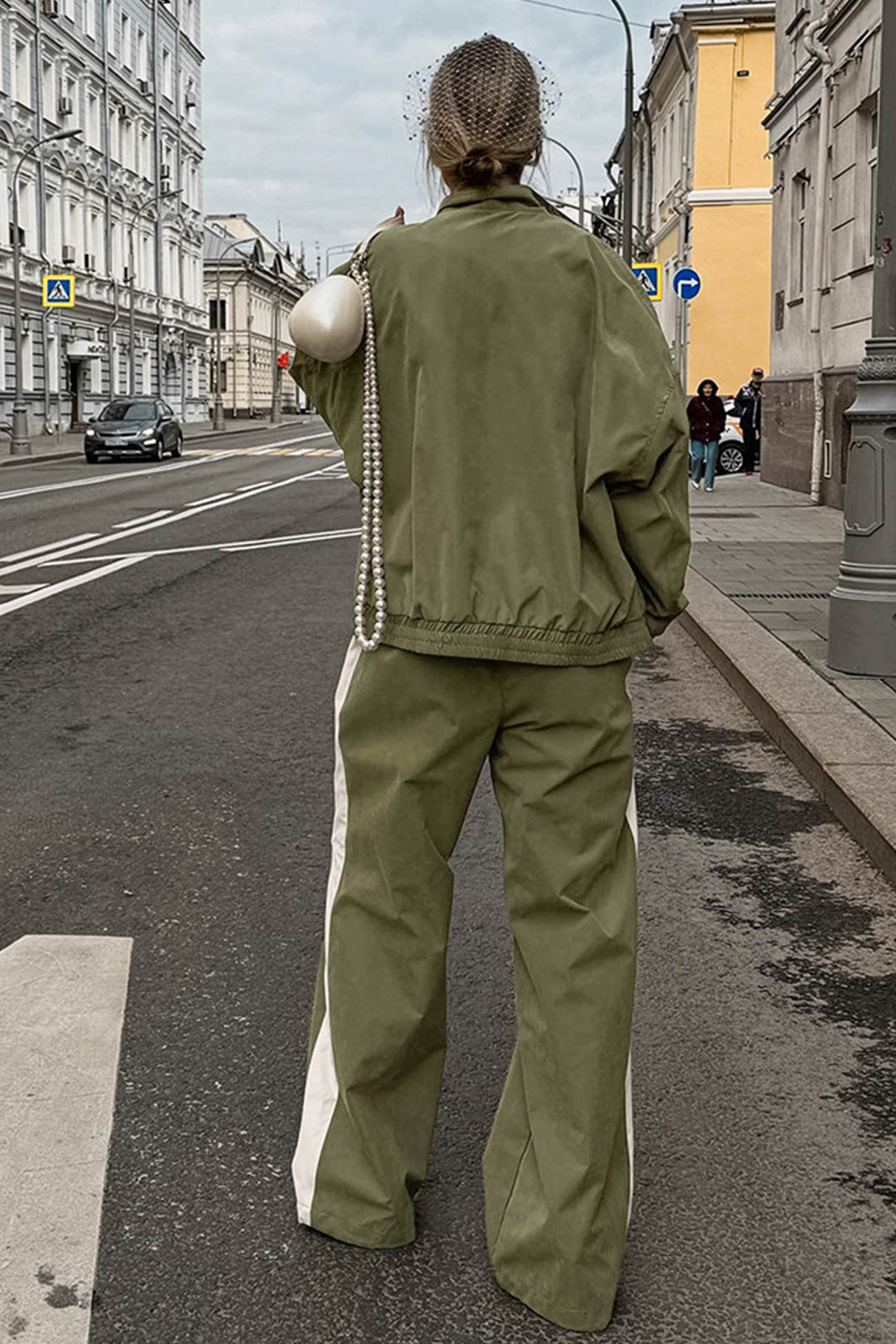 Teresa | Tracksuits with contrasting stand-up collar