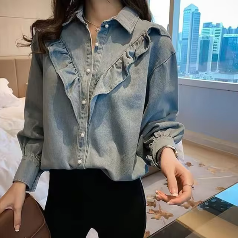 Teresa | Oversized denim shirts
