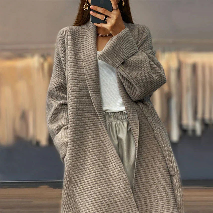 Elke | Thick plain jacket