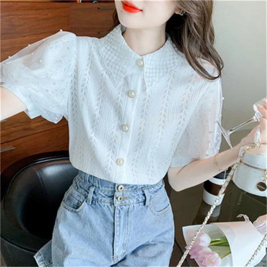 Kendra® | Blouse With Puff Sleeves