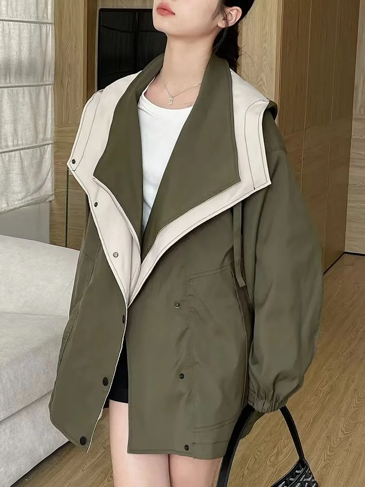 Deborah | Two-layer jacket with zip and buttons