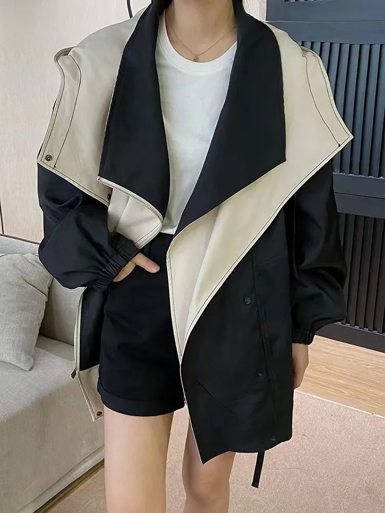 Deborah | Two-layer jacket with zip and buttons
