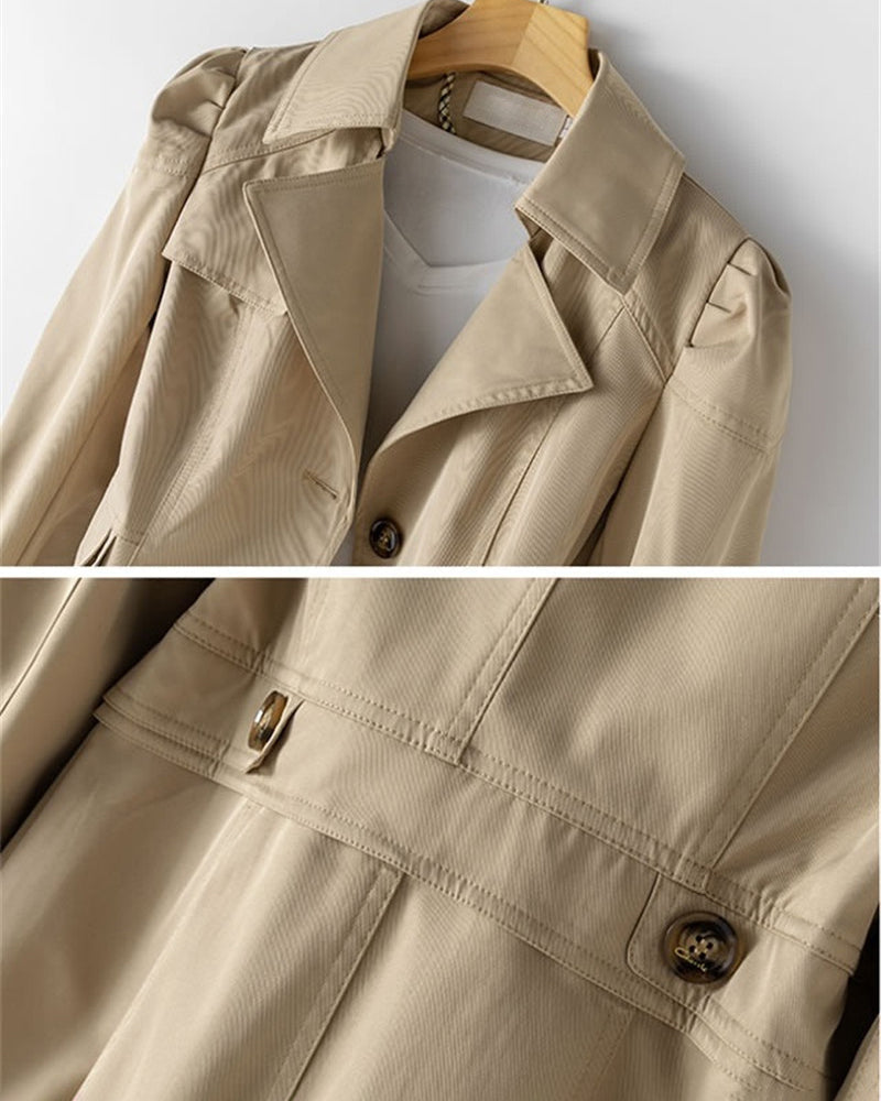Irene | Breeze trench midi coat