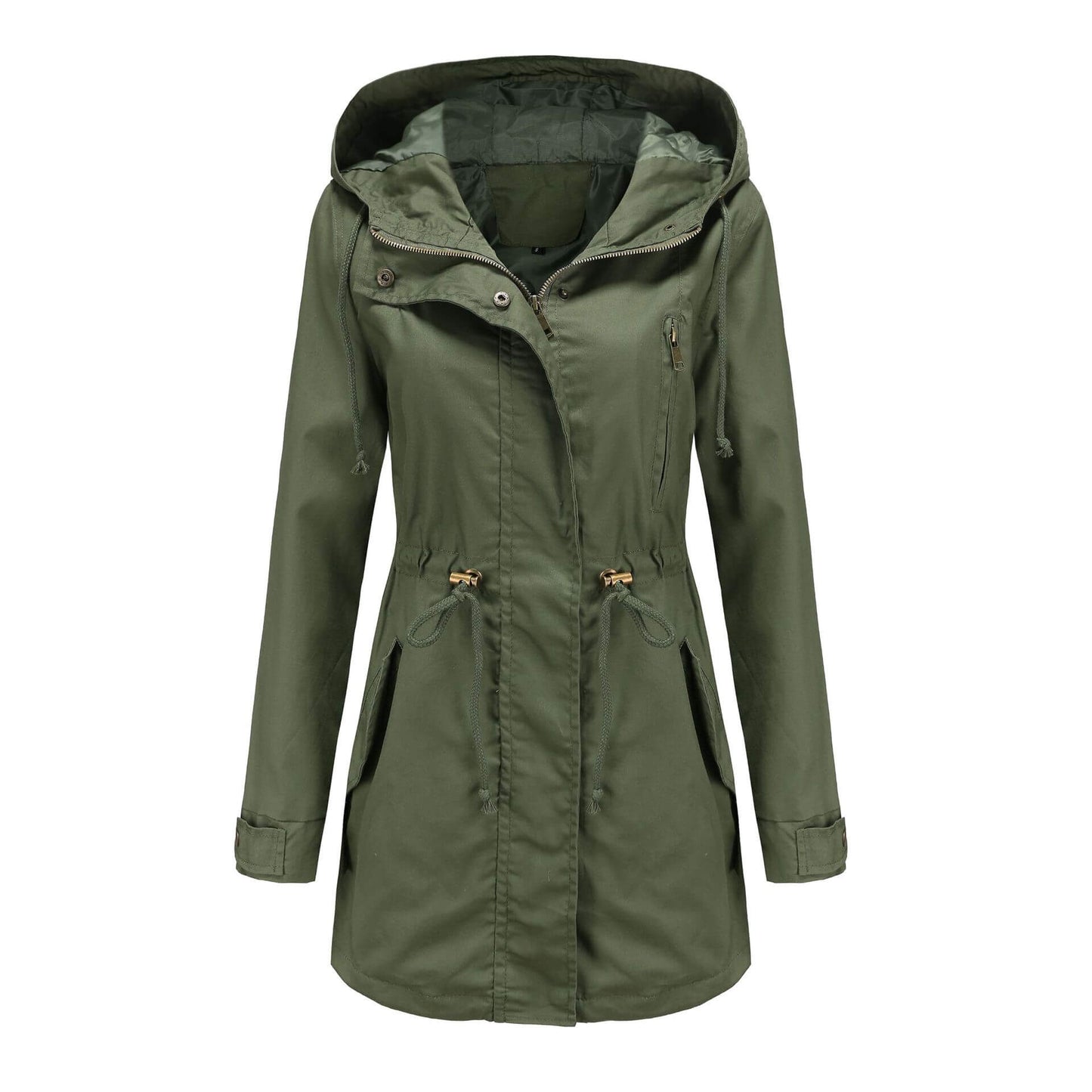 Alba | Parka waist hooded jacket