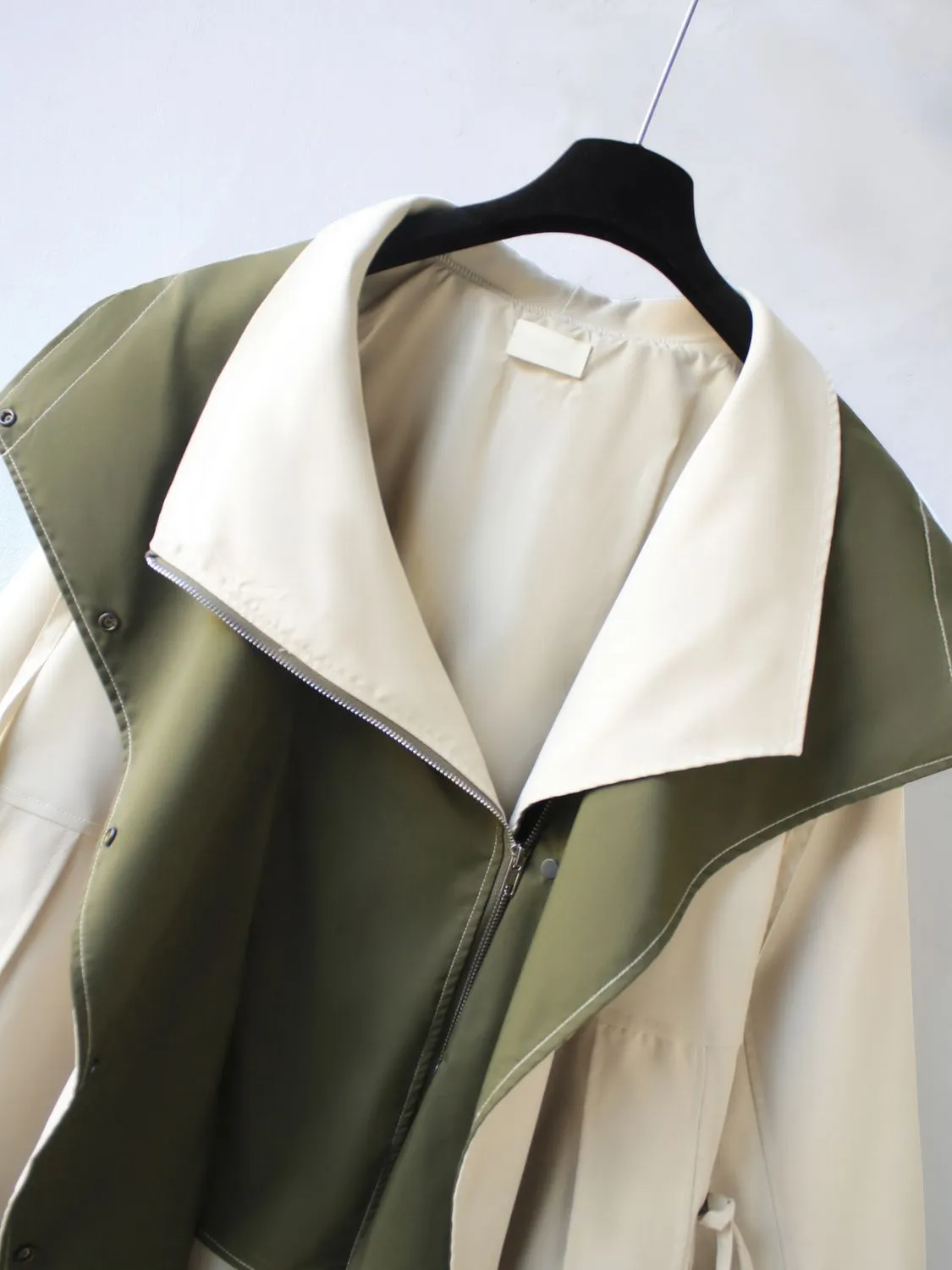 Deborah | Two-layer jacket with zip and buttons
