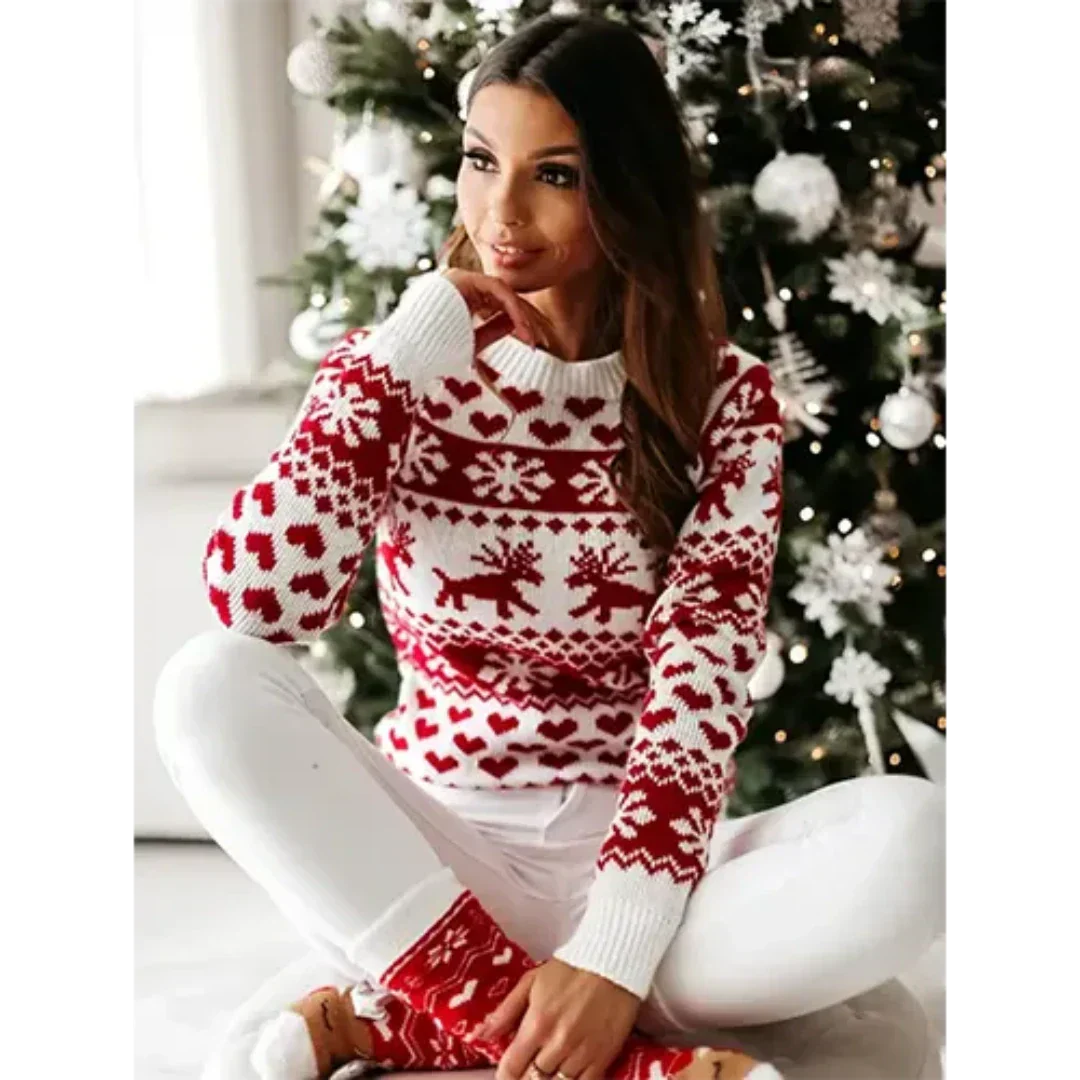 Liselotte | Knitted winter sweater for women Calido