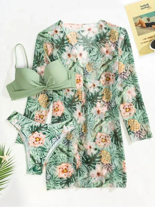 Winnie® | Stylish Printed Swimsuit With Cover-Up