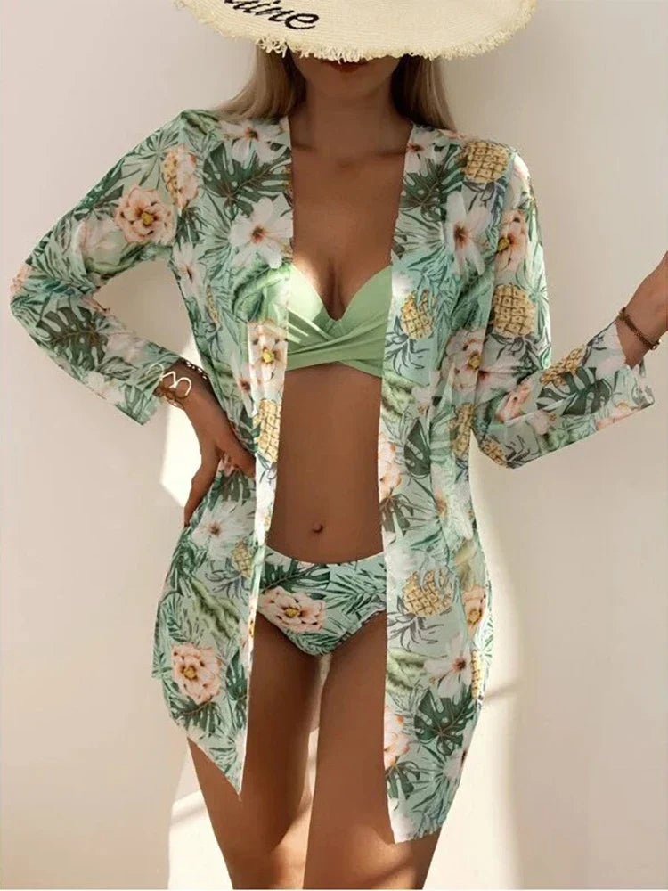 Winnie® | Stylish Printed Swimsuit With Cover-Up