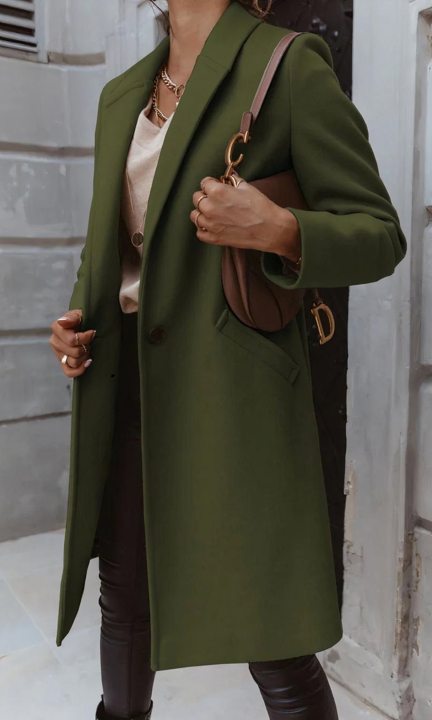 Astrid® | Elegant long coat for women