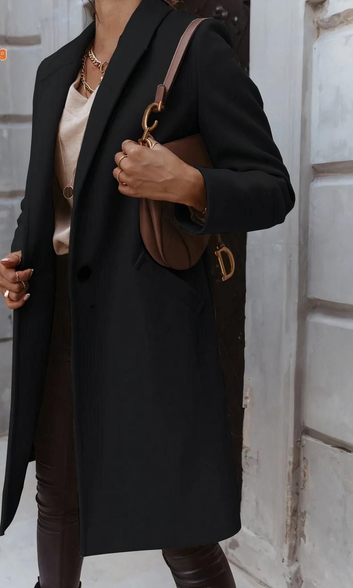 Astrid | Elegant long coat for women