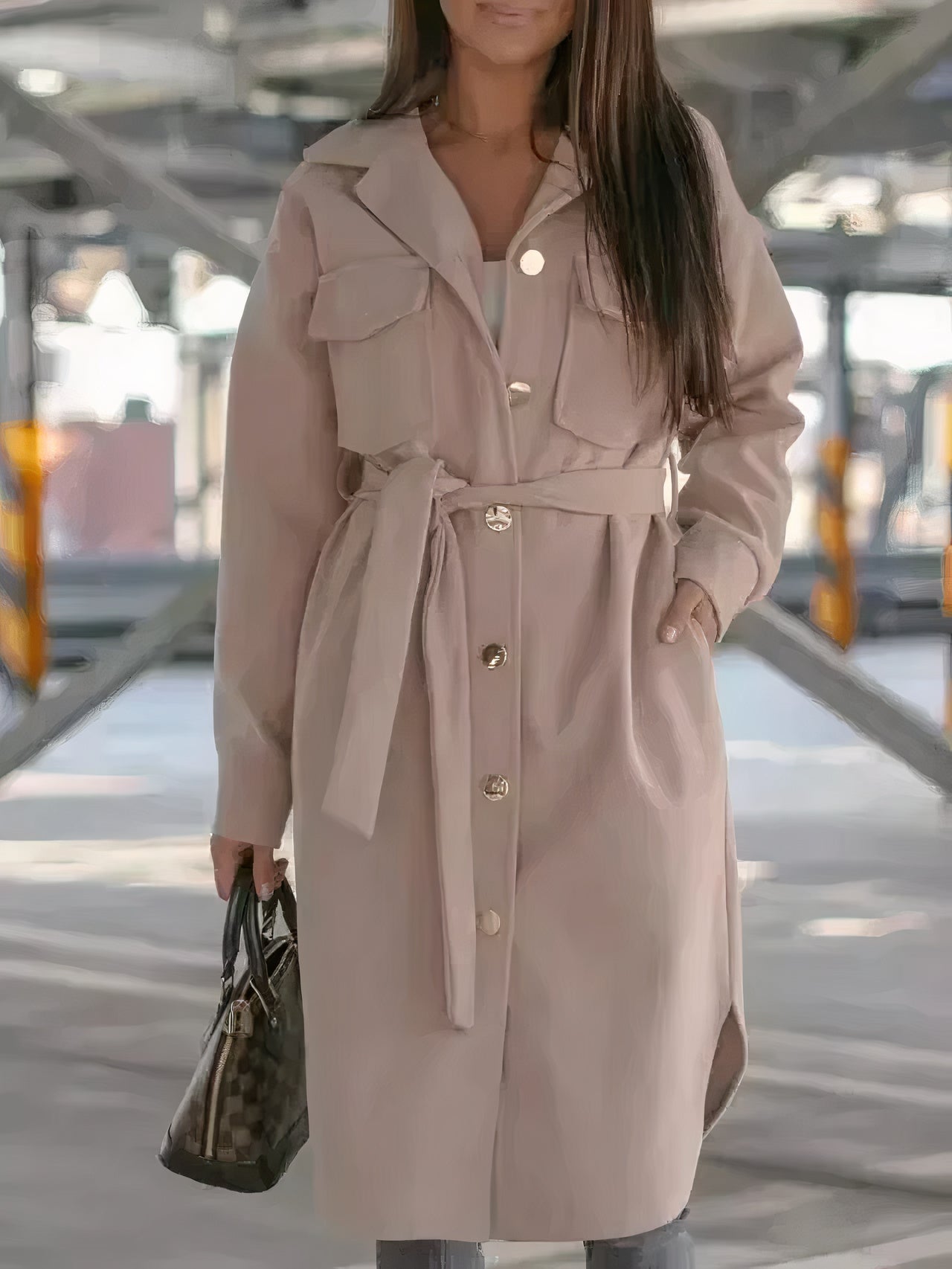 Remedios® | Long coat jacket for women