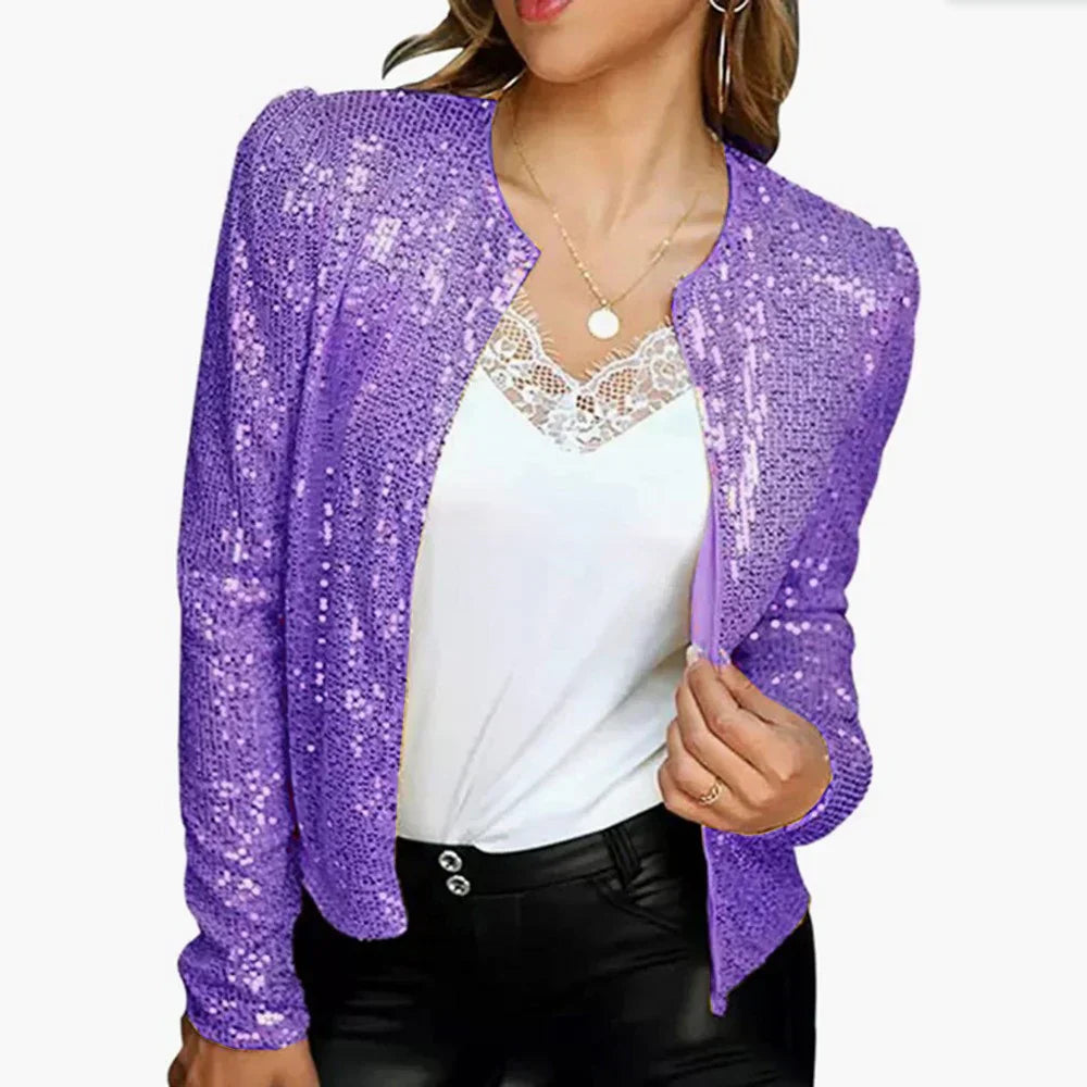 Britta | Elegant blazer with sequins