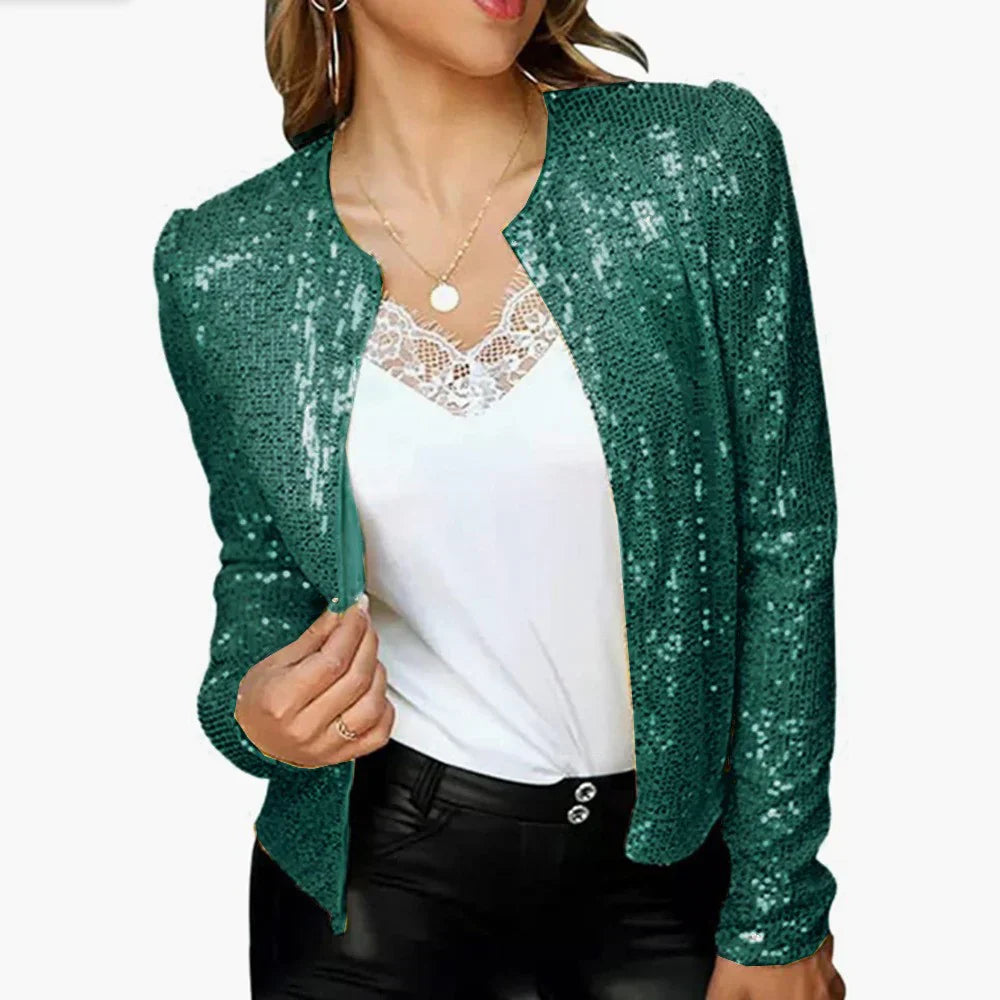 Britta | Elegant blazer with sequins