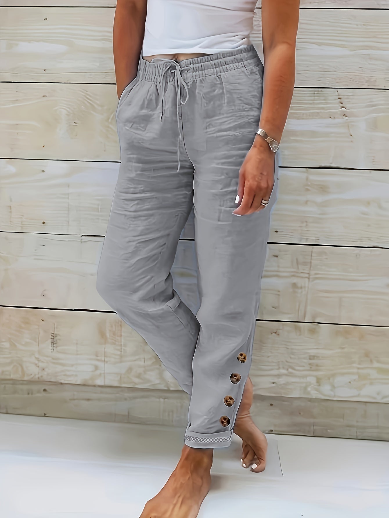 Zoe® | Elegant women's trousers with a straight cut