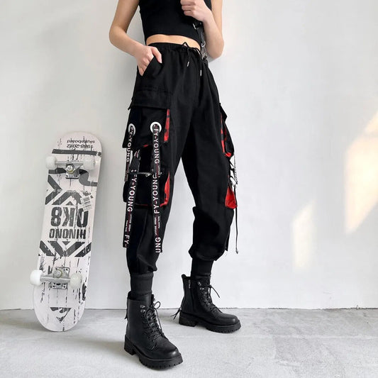 Barbie® | High Waist Cargo Pants With Pockets For Women