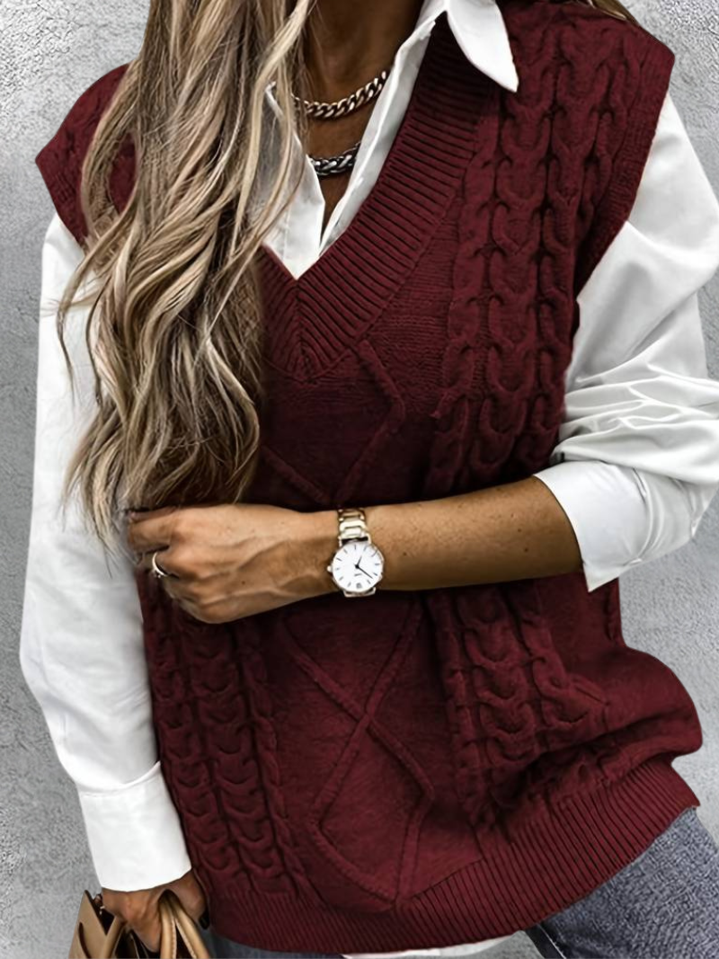 Fien | Soft knitted vest