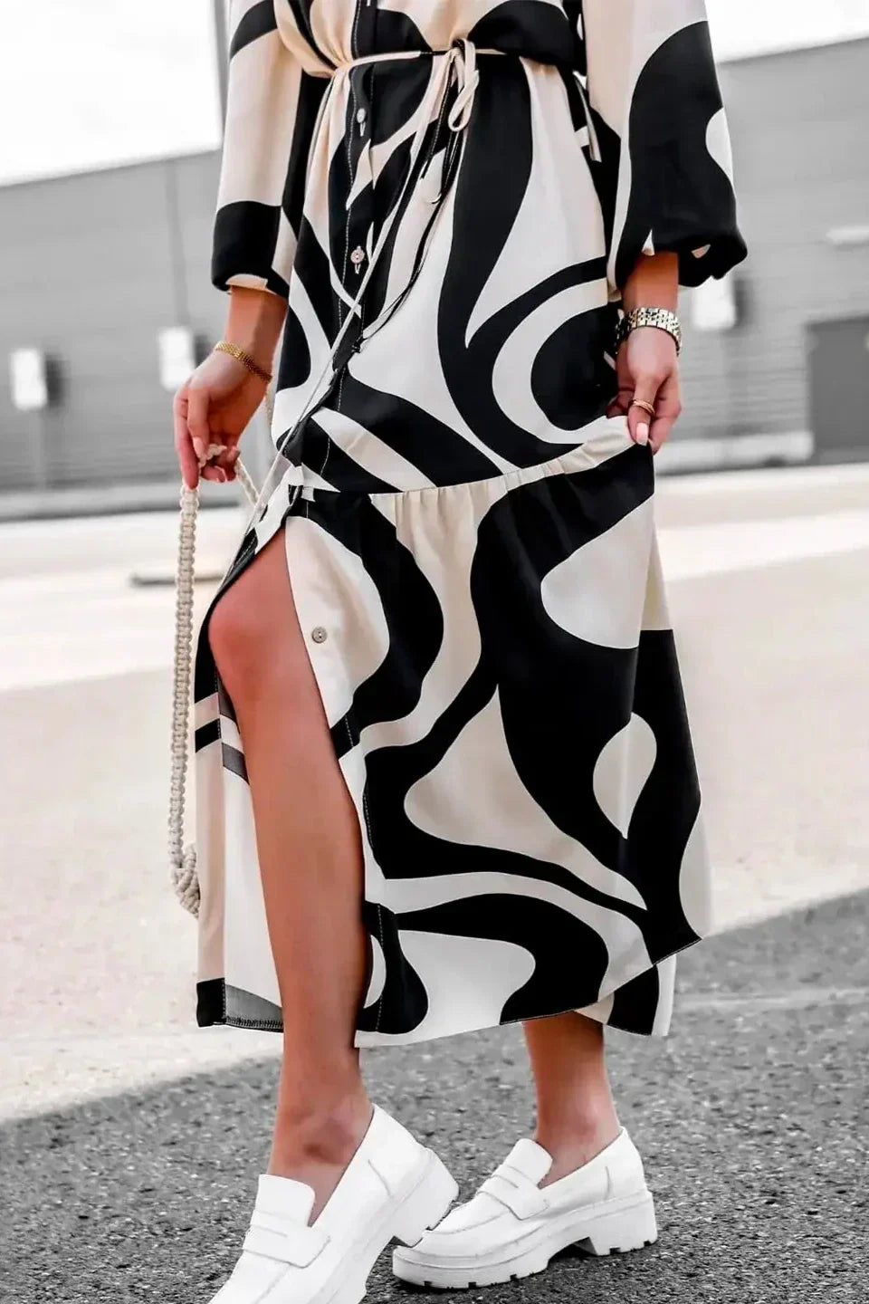 Vanesa® | Effortlessly Chic Printed Maxi Dress