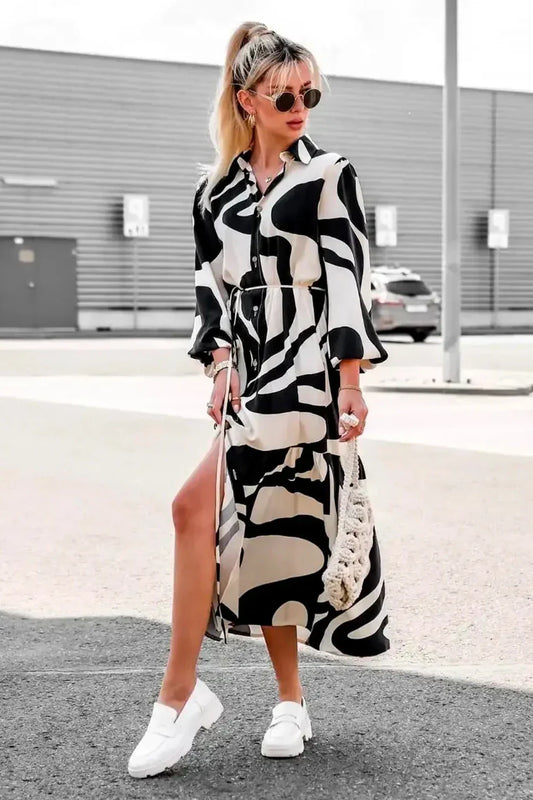 Vanesa® | Effortlessly Chic Printed Maxi Dress