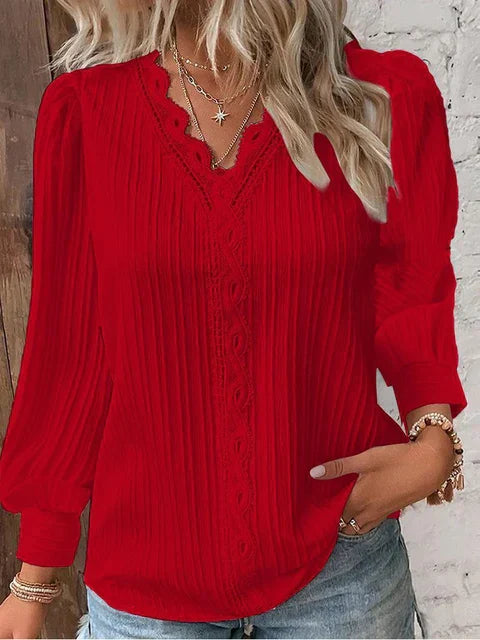 Marcia® | Elegant Solid Lace Tops