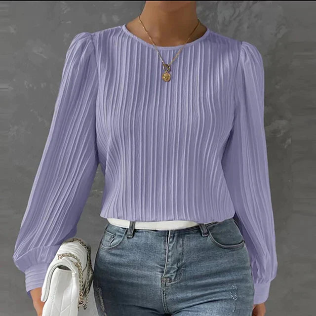 Eugenia® | Women's pleated blouse