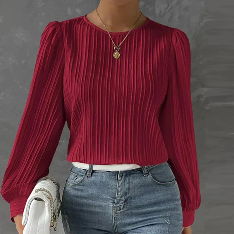 Eugenia® | Women's pleated blouse
