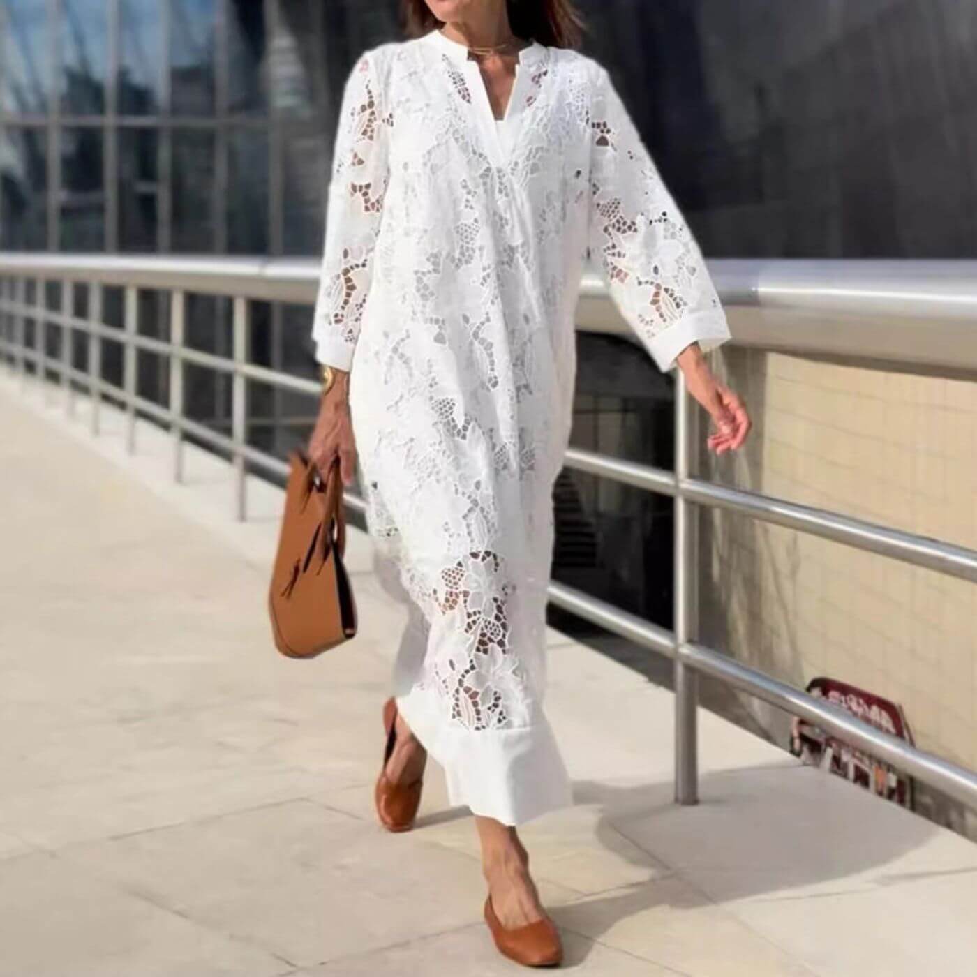 Kristen | Elegant and Lightweight Dress with Loose Sleeves