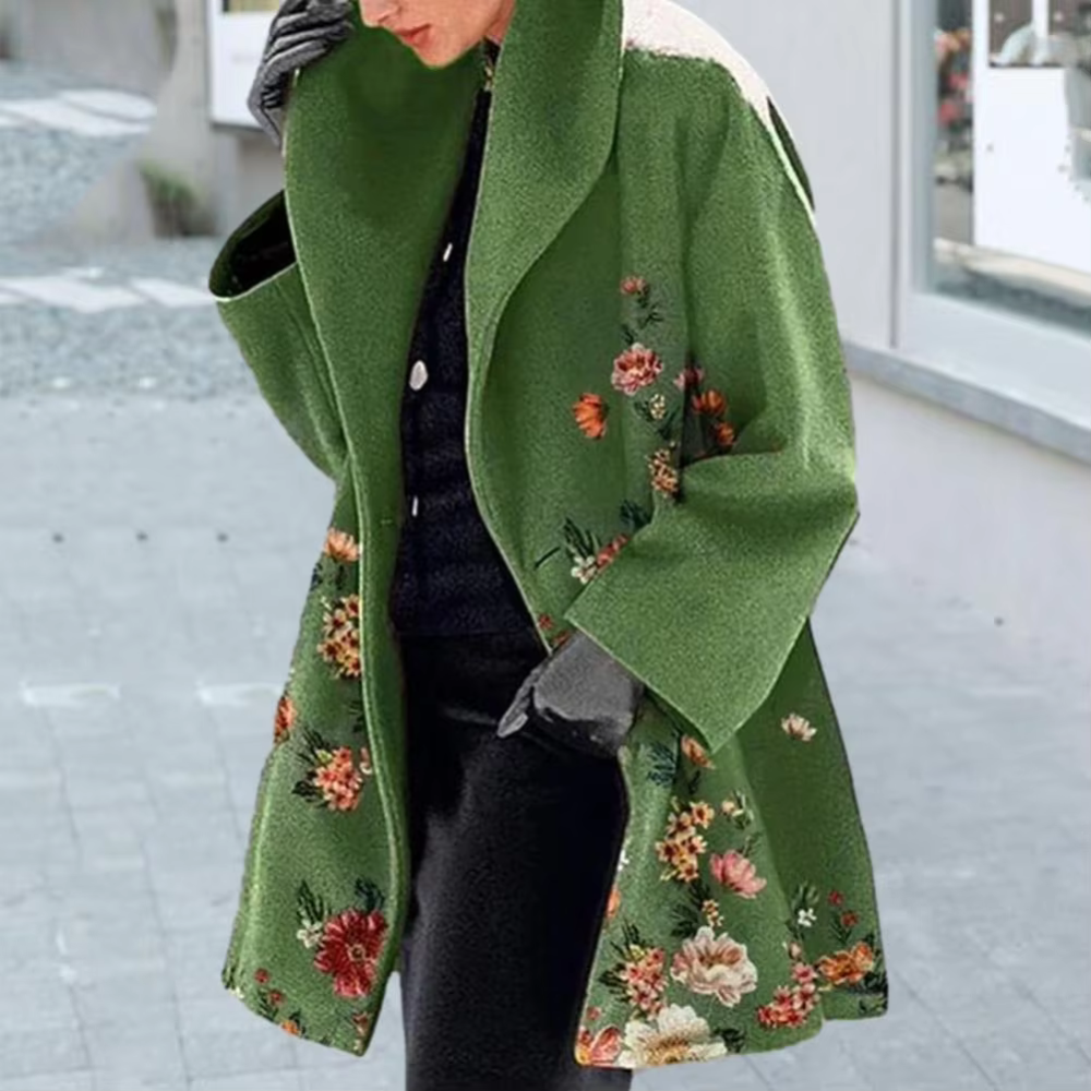 Maribel | Elegant melange coat