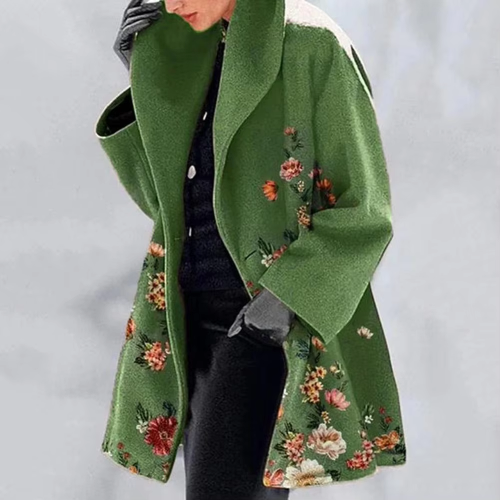 Maribel | Elegant melange coat