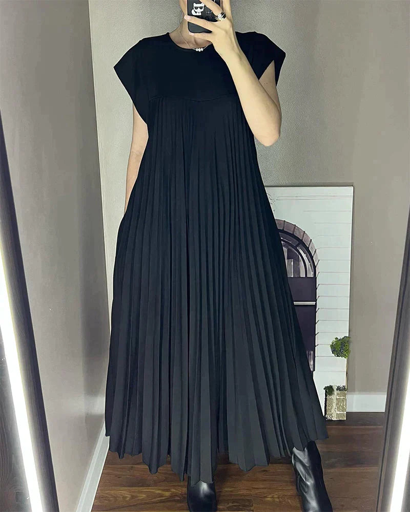 Simona® | Sleeveless Dress With Pleats