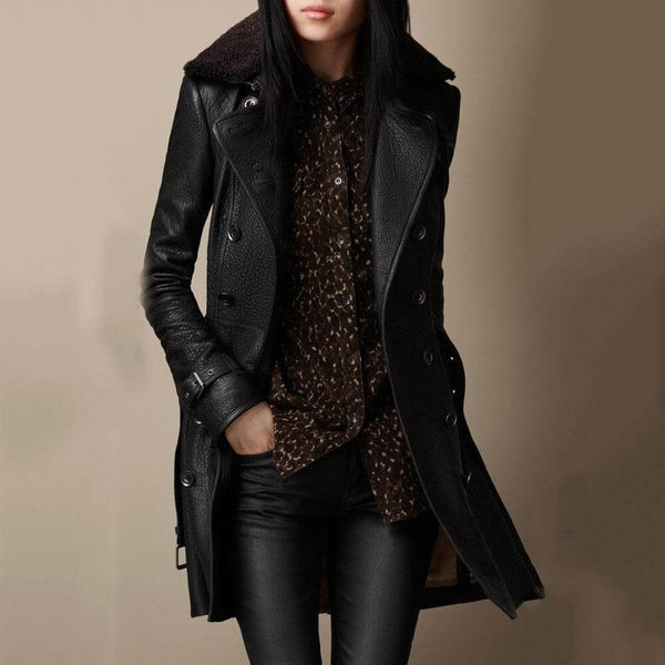 Vivianne | Elegant & Comfortable Leather Jacket