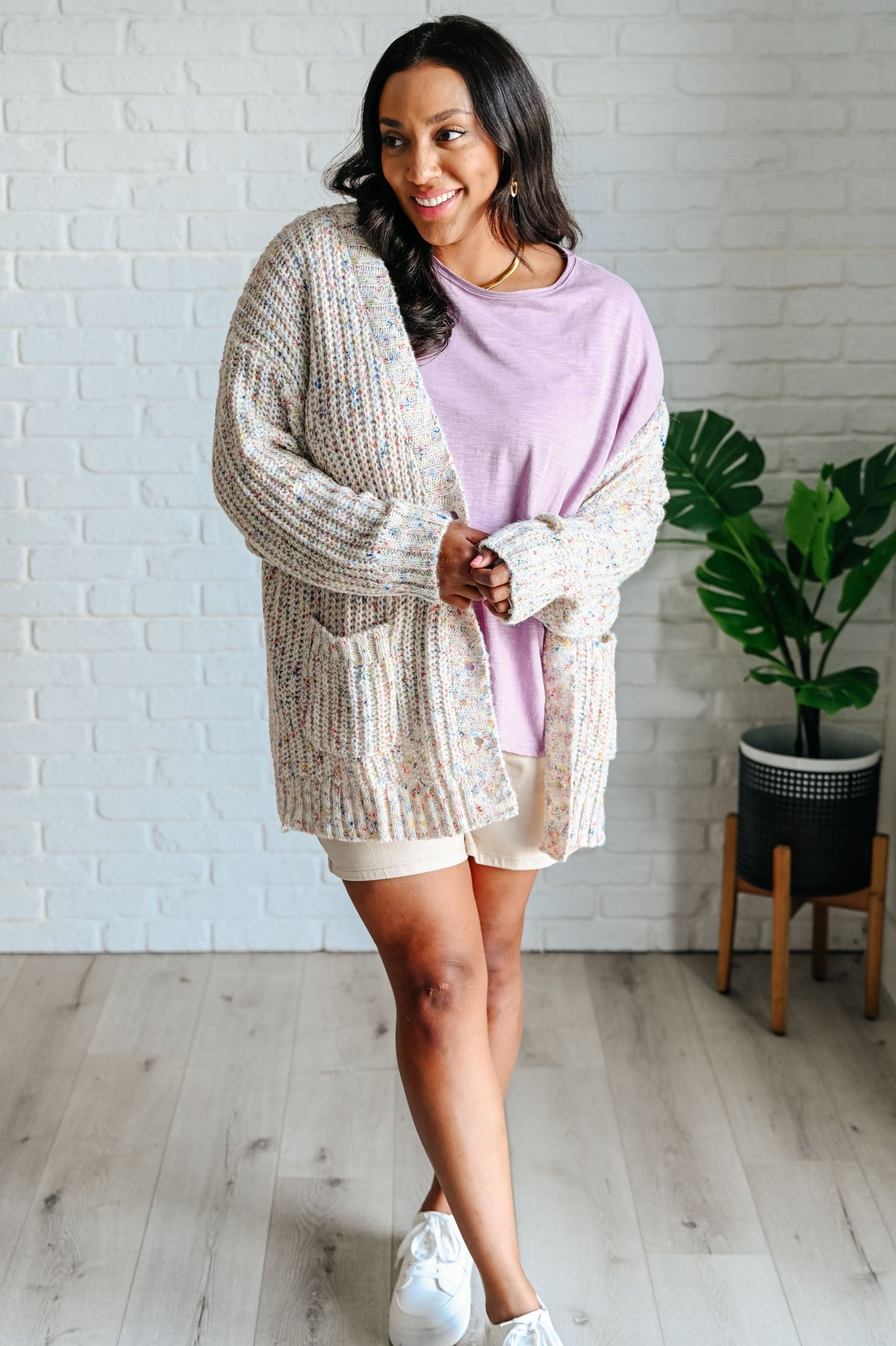 Astrid | Face It Together jumper with a tiered hem