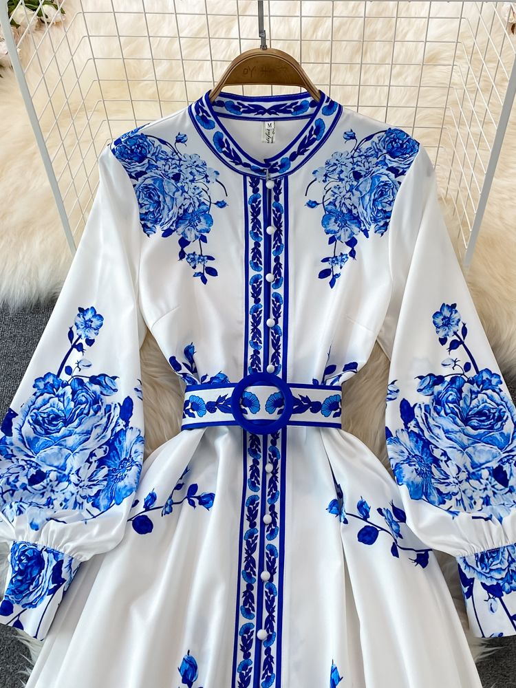 Sheila® | Long-sleeved women's dress