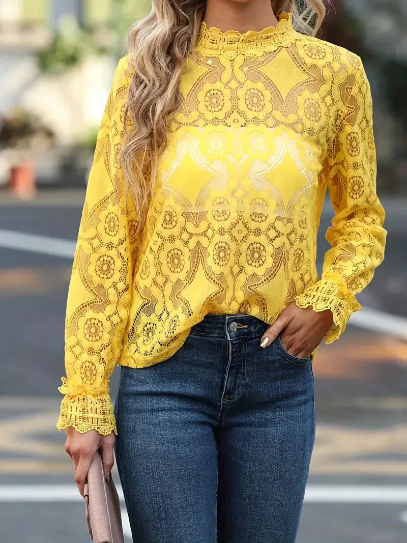 Bruna® | Women's lace blouse