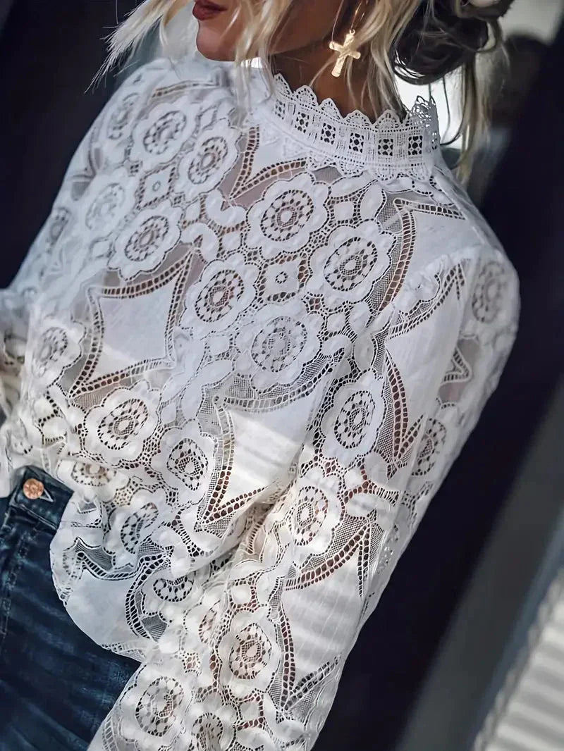 Bruna® | Women's lace blouse