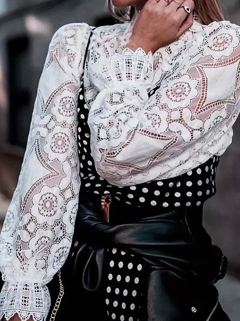 Bruna® | Women's lace blouse
