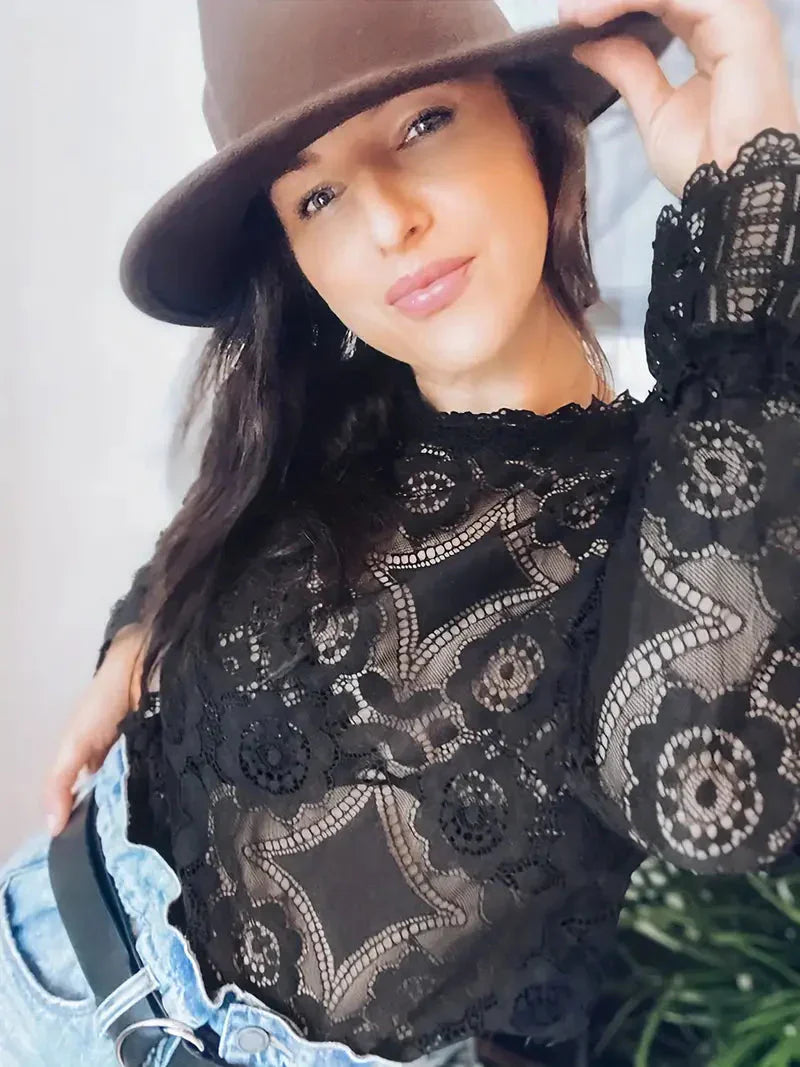 Bruna® | Women's lace blouse