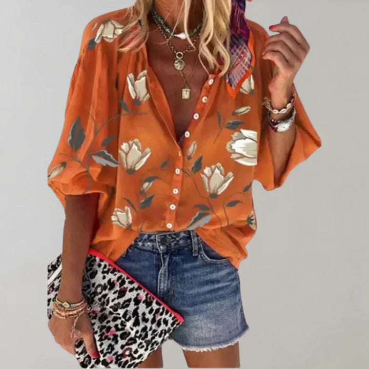 Myriam® | Trendy Floral Blouse