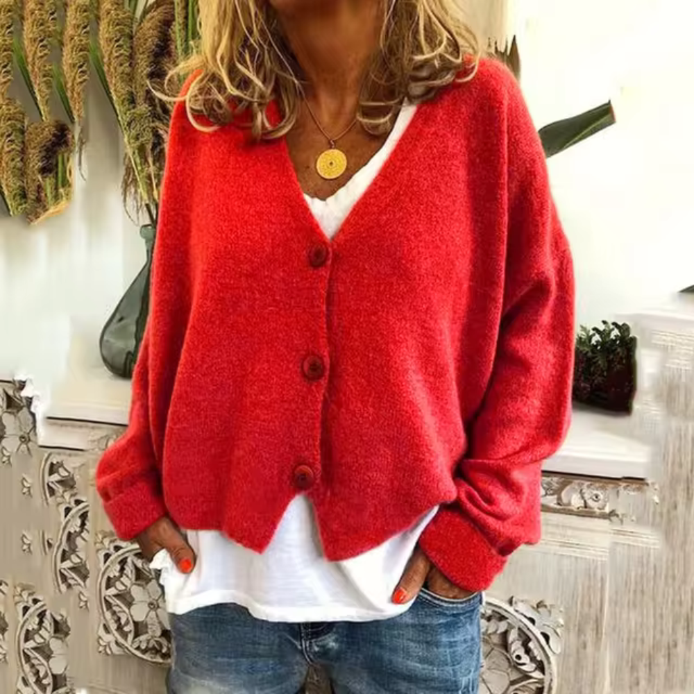 Fiona | Casual, loose cardigan
