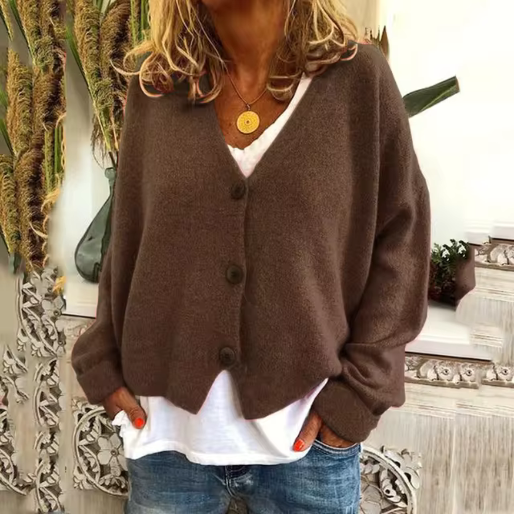 Fiona | Casual, loose cardigan