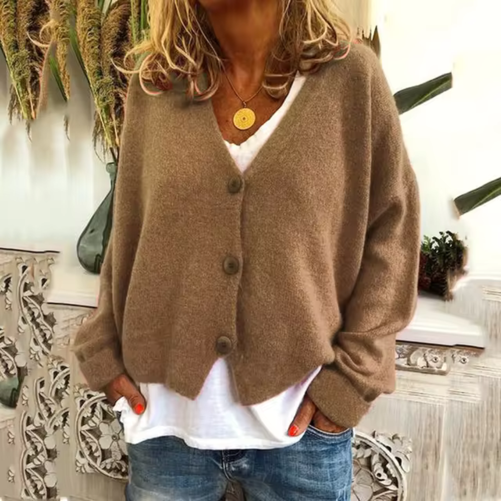 Fiona | Casual, loose cardigan