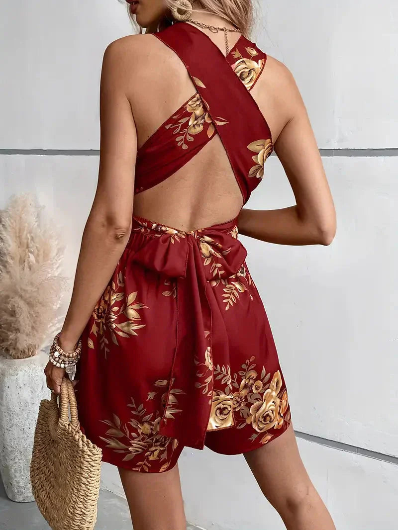 Salma® | Floral playsuit for women