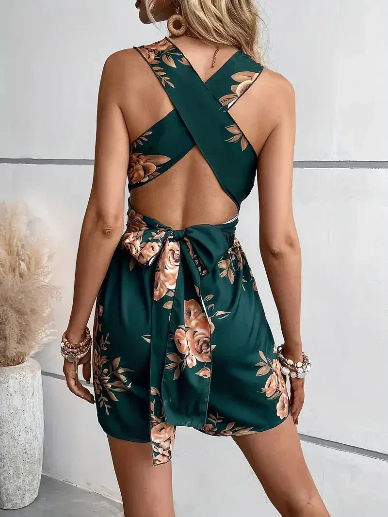 Salma® | Floral playsuit for women
