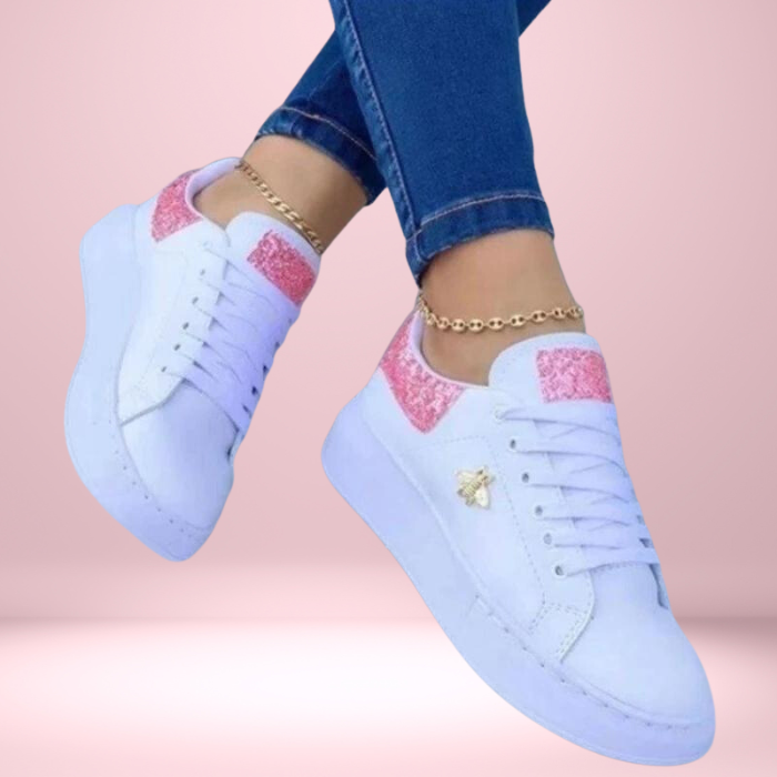 Delfina® | women's glitter sneakers